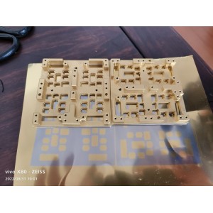 镀膜的样品